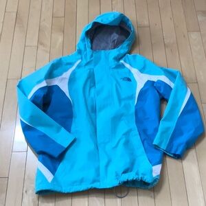 Girls preowned The North Face lined hoodie windbreaker jacket – 14/16 large